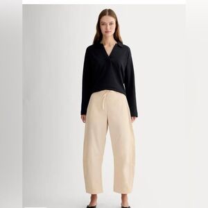 NWT Everlane The Easy Barrel Pant Canvas Size Small
